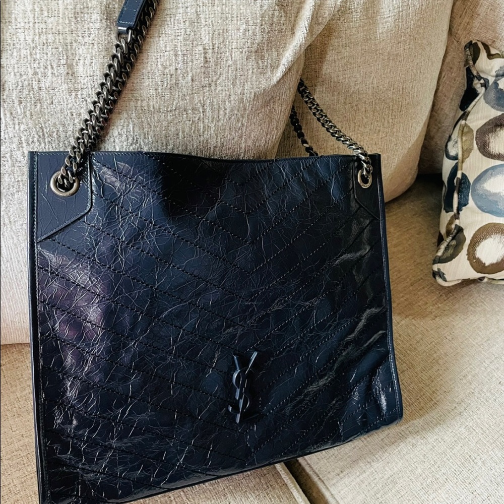 Authentic YSL Large Nikki Bag
